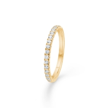 Billede af Mads Z "Ophelia" ring 14 kt. guld 0,25 ct. w/si brillant (str. 52)
