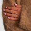 Billede af Mads Z 14 kt. ring "Crown Princess" brill ialt 0,50 w/si str 50