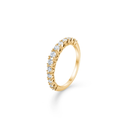 Billede af Mads Z 14 kt. ring "Crown Princess" brill ialt 0,50 w/si str 60