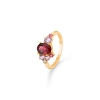 Billede af Mads Z "Four Seasons - Autumn" ring 14 kt. guld m. ægte sten (str. 58)