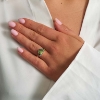 Billede af Mads Z "Four Seasons - Spring" ring 14 kt. guld m. ægte sten (str. 56)