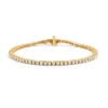 Billede af Mads Z "Tennis" armbånd 14 kt. guld m. 1,50 ct. w/si brillanter (16,5 cm)
