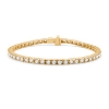 Billede af Mads Z "Tennis" armbånd 14 kt. guld m. 2,50 ct. w/si brillanter (16,5 cm)