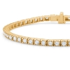 Billede af Mads Z "Tennis" armbånd 14 kt. guld m. 2,50 ct. w/si brillanter (16,5 cm)