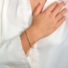 Billede af Mads Z "Tennis" armbånd 14 kt. guld m. 2,50 ct. w/si brillanter (16,5 cm)