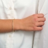 Billede af Mads Z "Tennis" armbånd 14 kt. guld m. 2,50 ct. w/si brillanter (16,5 cm)
