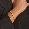 Billede af Mads Z "Tennis" armbånd 14 kt. guld m. 3,50 ct. w/si brillanter (16,5 cm)
