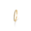 Billede af Mads Z "Sparkle" ring 8 kt. m. zirkonia str. 52