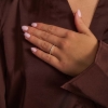 Billede af Mads Z "Sparkle" ring 8 kt. m. zirkonia str. 52