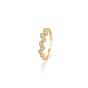 Billede af Mads Z 8 kt. ring "Dido" str. 56 m. Zirkonia sten
