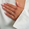 Billede af Mads Z ring 8 kt. "Dido colour" m. zirkonia str. 60