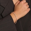 Billede af Mads Z "Tennis" armbånd 8 kt. guld m. zirkonia (19 cm)