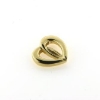 Billede af Vedhæng hjerte, åbent massivt, hj. 10 mm. 8 kt.