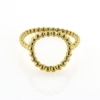 Billede af Ring Circles, kugletråd, 15 mm. 14 kt. (overflade sand)