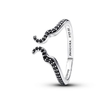 Billede af Pandora Disney Skurke Malavia ring sølv m. krystal (str. 58)