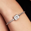 Billede af *Pandora Disney Princess Eventyrbog slangekædearmbånd sølv og metalblanding m. lab-grown diamant (21 cm)