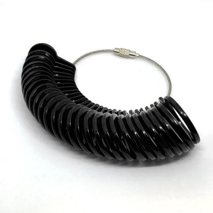 Billede af Prøveringe plast - fra str. 36 til str. 70 - (ringmål)