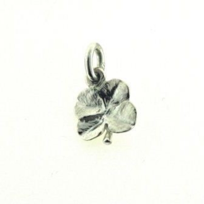 Billede af Vedhæng firkløver 10,5 mm. 14 kt. hvg.