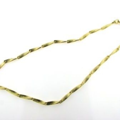 Billede af Collie snoet pladeled 45 cm. 8 kt.