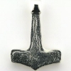 Billede af Vedhæng thorshammer (27*37 mm.) 925 s.