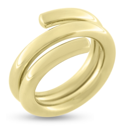 Billede af Ring spiral snoet 3 mm. tråd 14 kt.