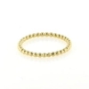 Billede af Ring kugler hele vejen rundt, br. 1,8 mm. massiv, str. -59. 14 kt.