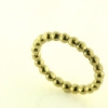 Billede af Ring kugler hele vejen rundt, br. 2,8 mm. massiv, str. -59. 8 kt.