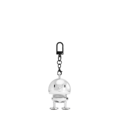 Billede af Hoptimist Bag Charm nøglering - Chrome