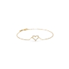 Billede af Mads Z armbånd 14 kt. "Tender Heart" m. 0,12 ct. W.SI (17-19cm)