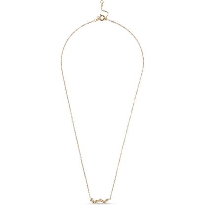 Billede af ENAMEL Copenhagen Nara halskæde forgyldt sølv (42 + 3 cm)