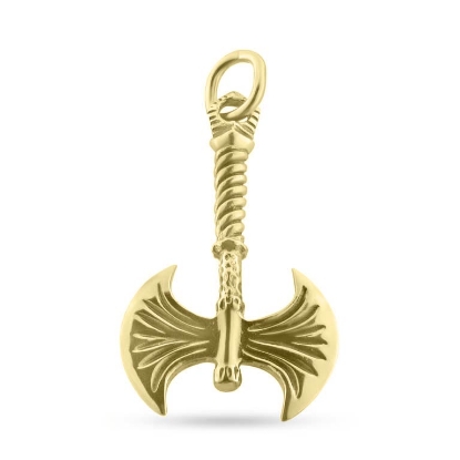 Billede af Vedhæng viking økse 14 kt.