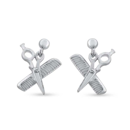 Billede af Ørestik/hænger frisørsaks og kam (hj. 16 mm.) 925s. 