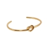 Billede af Jane Kønig Tied Heart armring forgyldt sølv (Medium - 61 mm)