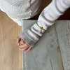 Billede af Jane Kønig Tied Heart armring forgyldt sølv (Medium - 61 mm)