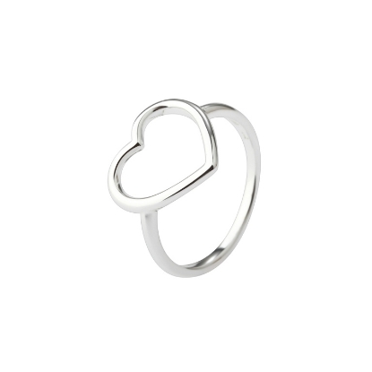 Billede af Aqua Dulce Alma ring sølv (str. 50-62)