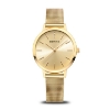 Billede af Bering Classic dameur stål gulddoublé 34mm 3bar