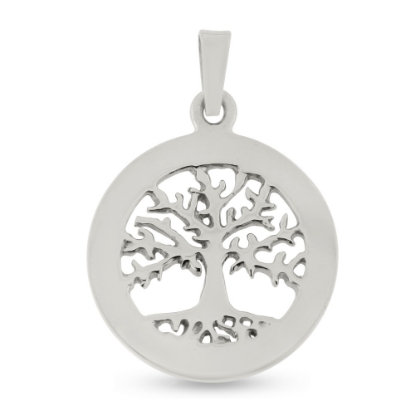 Billede af Vedhæng Livets træ 23 mm. 925s.
