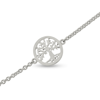 Billede af Armlænke Livets træ 925 s. 18,5 cm.