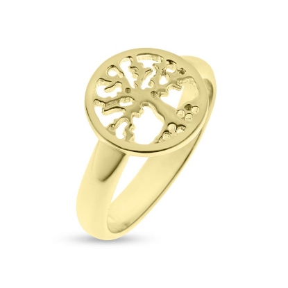 Billede af Ring Livets træ 8kt
