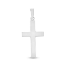 Billede af Vedhæng kors 28*17 m/m. 14 kt. hvg.