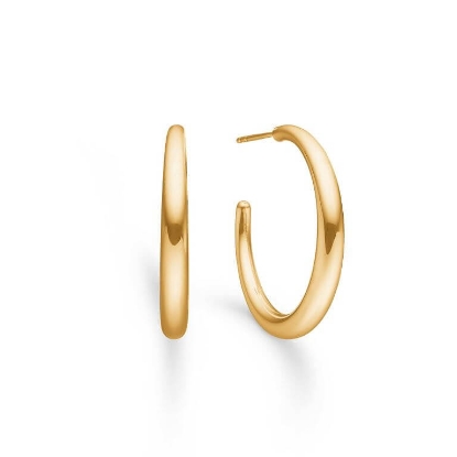 Billede af Mads Z "Silvia" øreringe 8 kt. guld