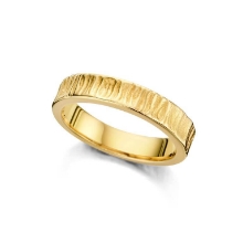 Billede af Spirit Icons Canis (M) ring forgyldt sølv (str. 62)