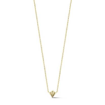 Billede af Spirit Icons Jazz halskæde forgyldt sølv (42-45 cm)