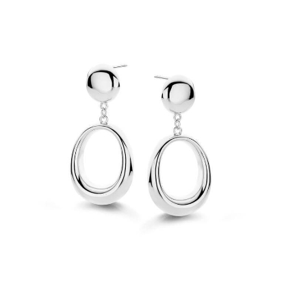 Billede af Spirit Icons Callas Hanger øreringe sølv