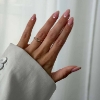 Billede af By Birdie Zenith Triple Brillant ring 14 karat guld m. 0,15ct. brillant (str. 52-60)