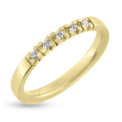 Billede af Alliancering brillant 5* 0,03 w/vs. 14 kt.