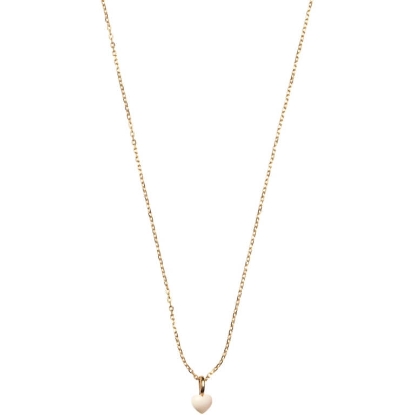 Billede af ENAMEL Copenhagen Amore Daisy halskæde forgyldt sølv (45 + 5 cm)