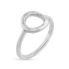Billede af Ring Circles 11 mm. 925s (overflade sand)