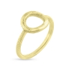 Billede af Ring Circles 11 mm. 14 kt. (overflade sand eller blank)