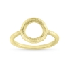 Billede af Ring Circles 11 mm. 14 kt. (overflade sand eller blank)